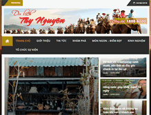 Tablet Screenshot of dulichtaynguyen.net